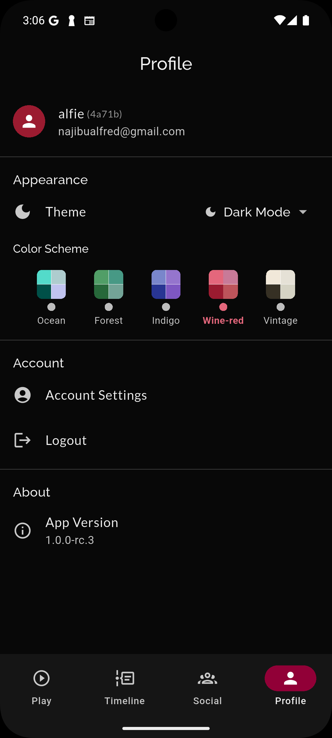 User Profile